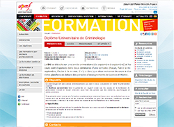 diplome universitaire criminologie